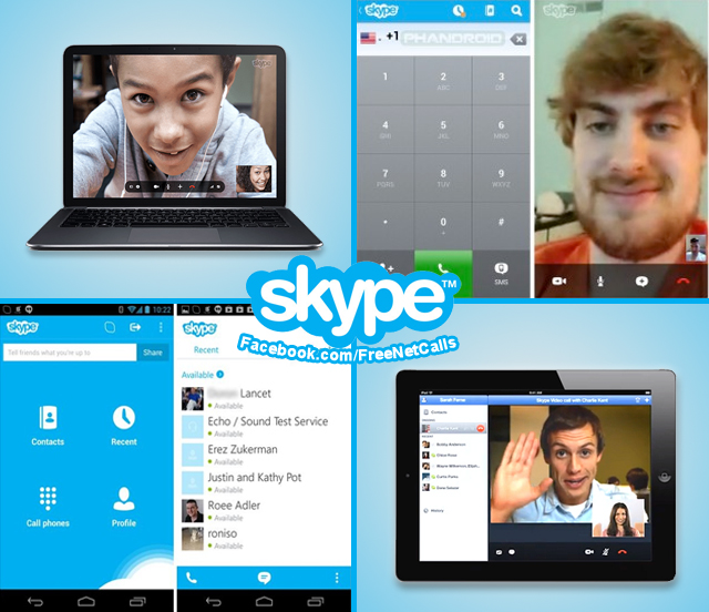 skype for computer android iphone blackberry tablets