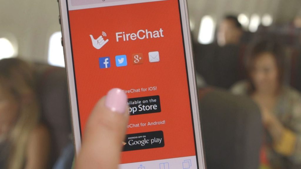 تطبيق FireChat لإرسال الرسائل نصية والصور بدون إتصال الأنترنت