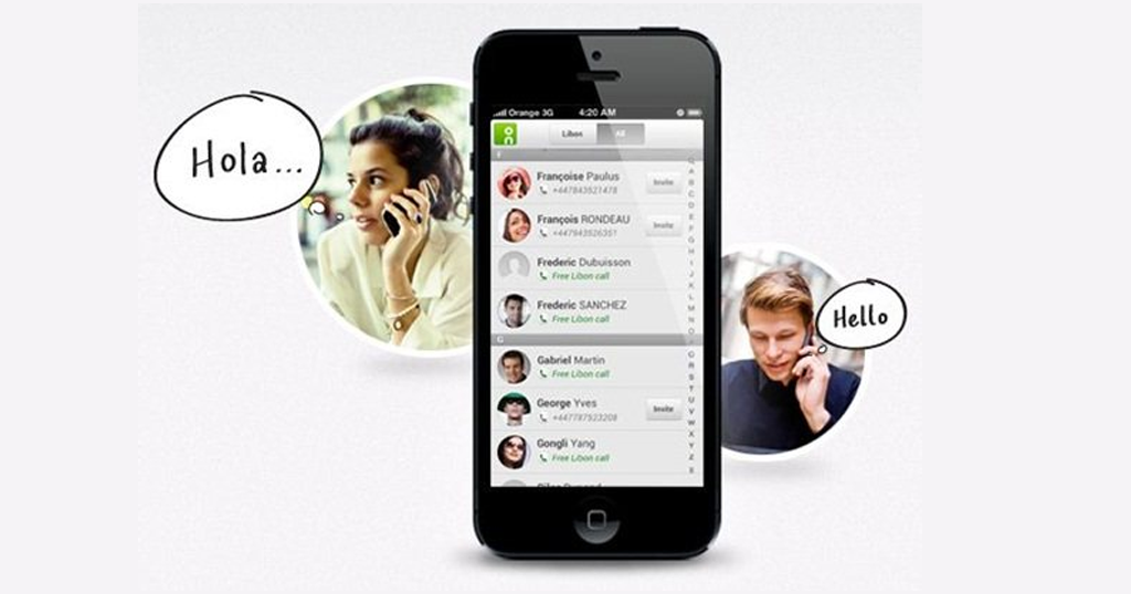 3 ساعات من المكالمات المجانية نحو أكثر من 90 دولة – Libon App